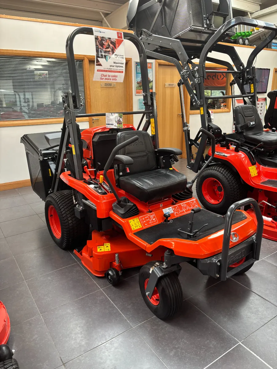 New Kubota GZD21 HD Zero Turn Lawnmower - Image 1