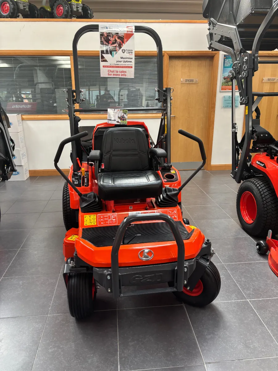 New Kubota GZD21 HD Zero Turn Lawnmower - Image 2