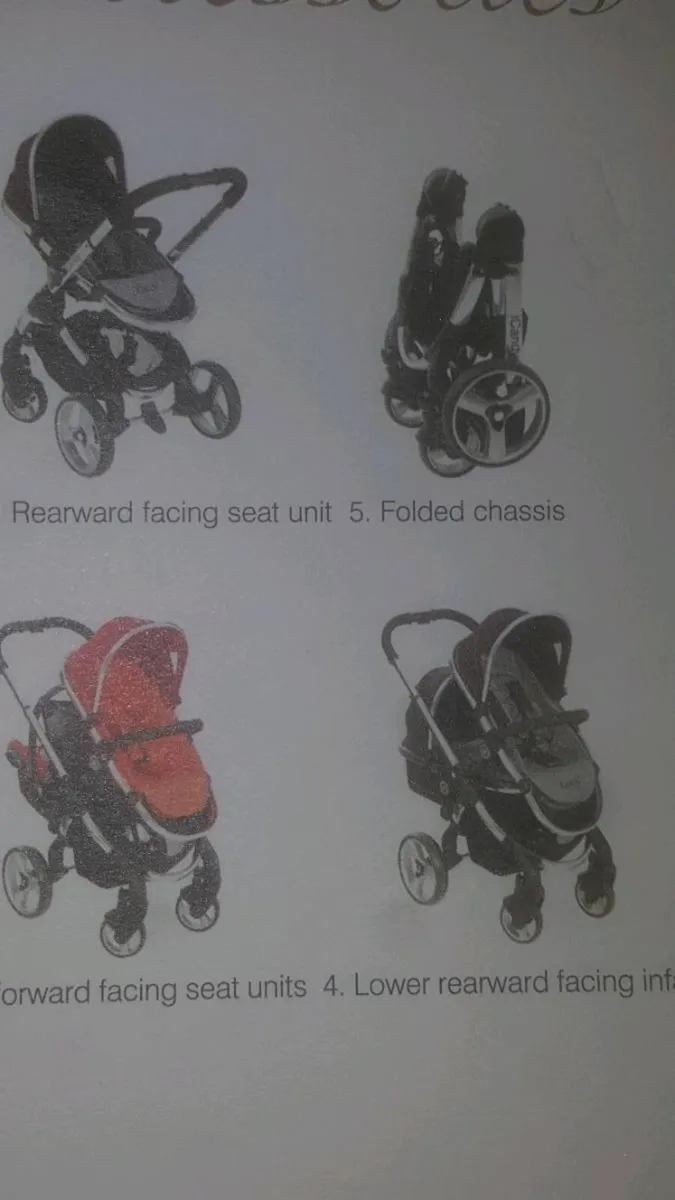iCandy Peach/double tandem-complete travel system - Image 3