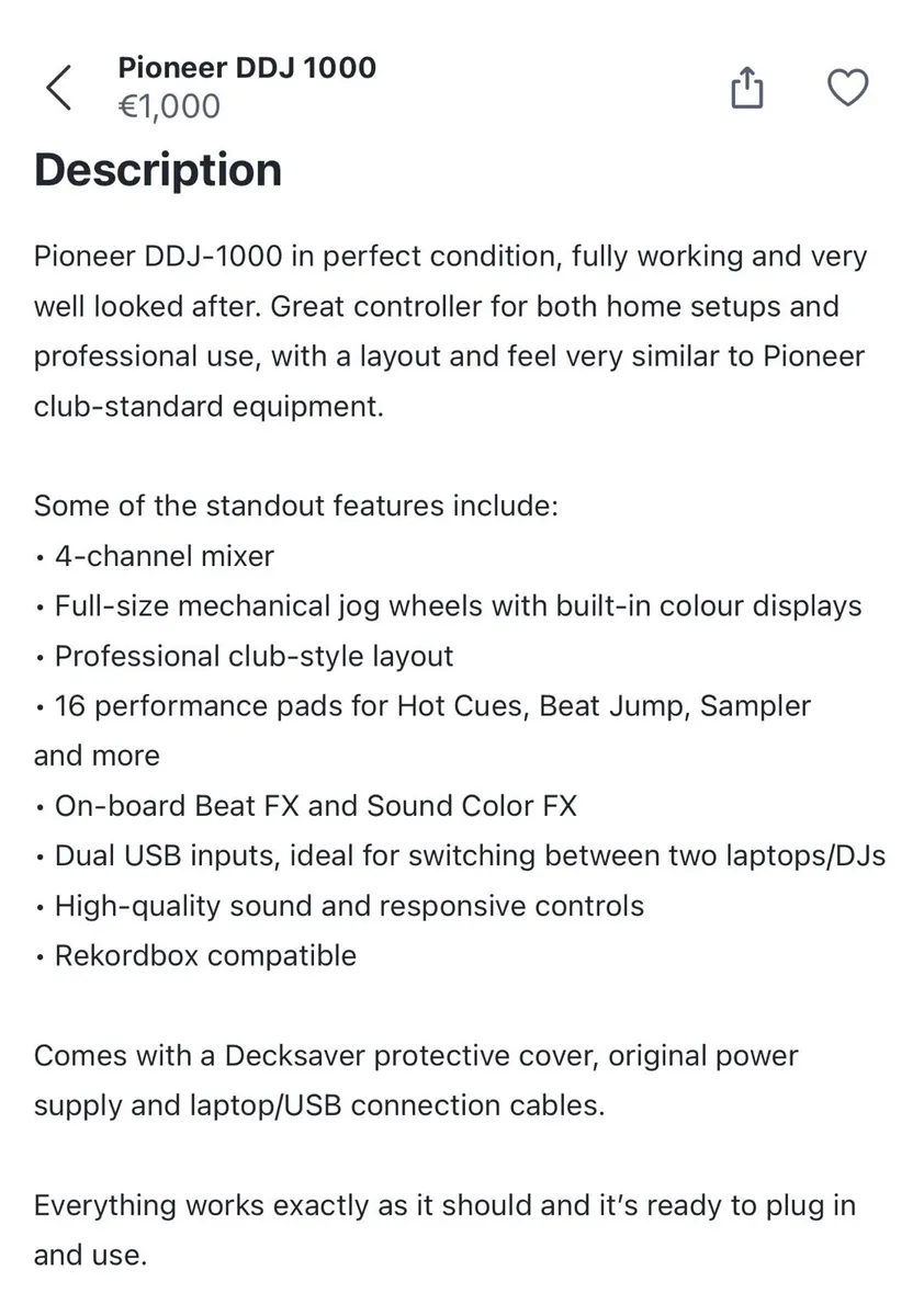 Pioneer DDJ 1000 - Image 3