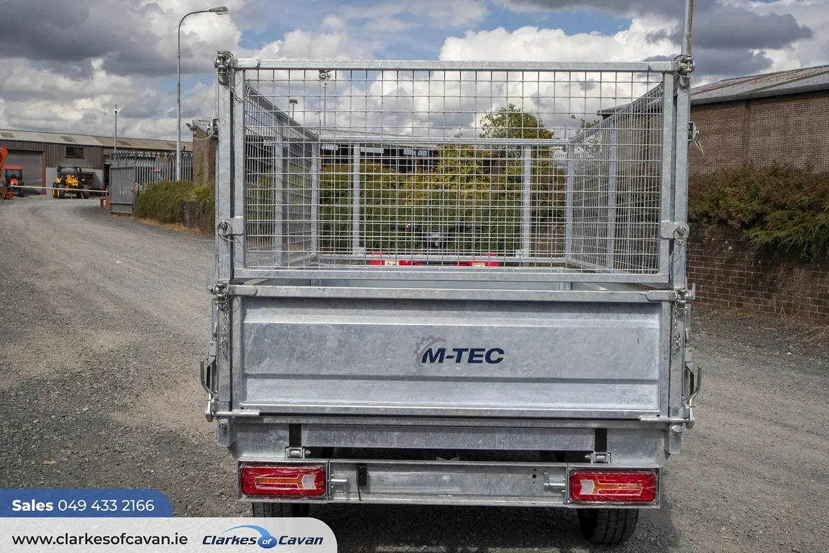 NEW M-Tec 8ft x 5ft Tipping Trailer - Image 4