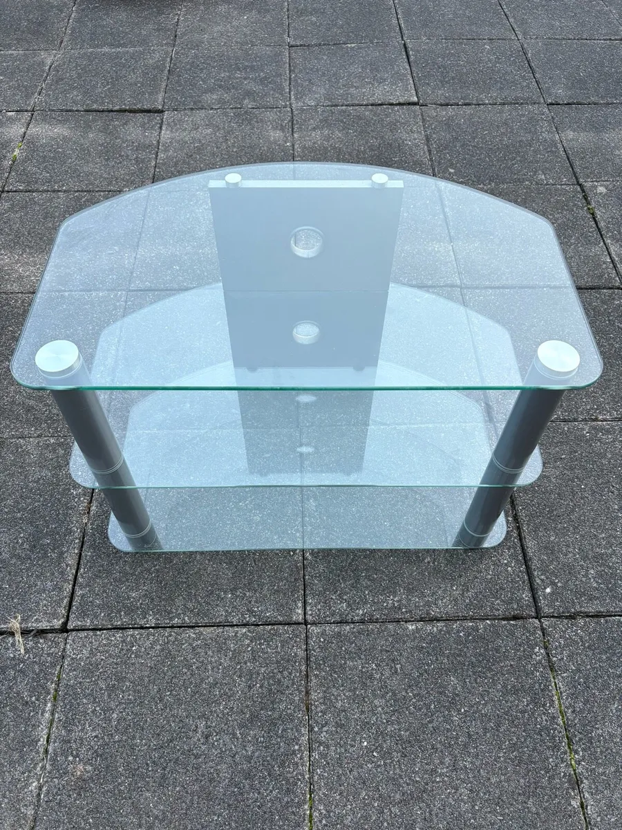 Glass TV Stand - Image 1