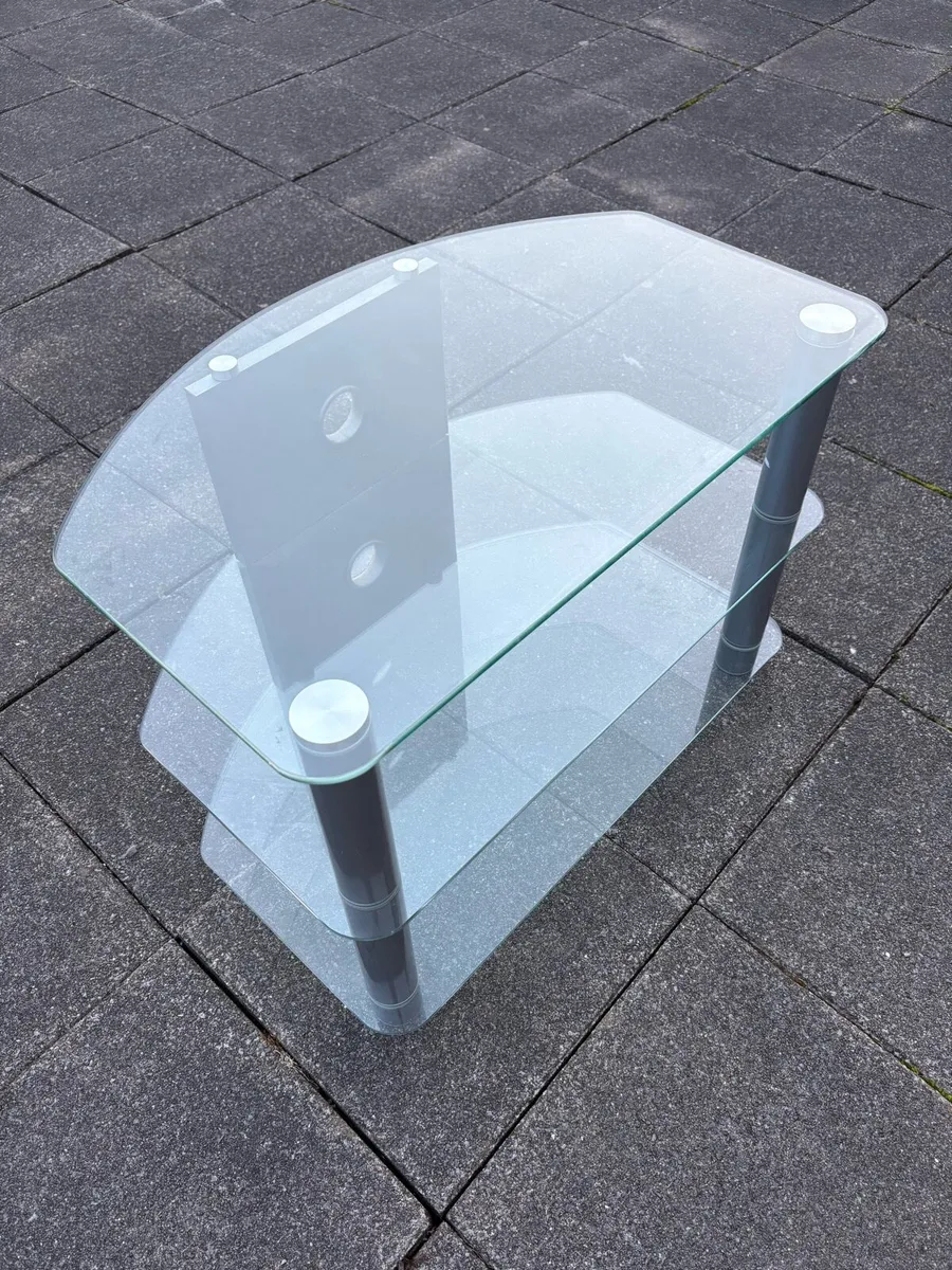 Glass TV Stand - Image 2
