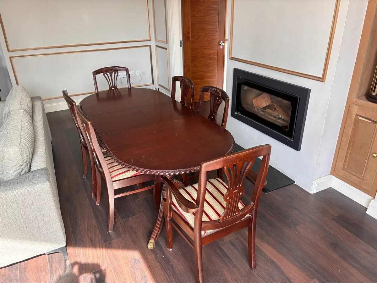 Dining room table & chairs - Image 2