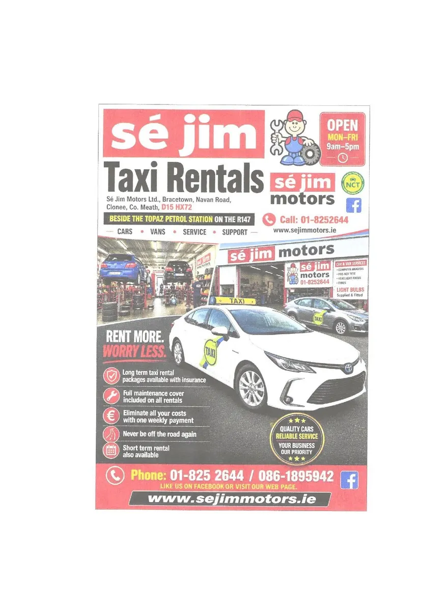 Taxi rental