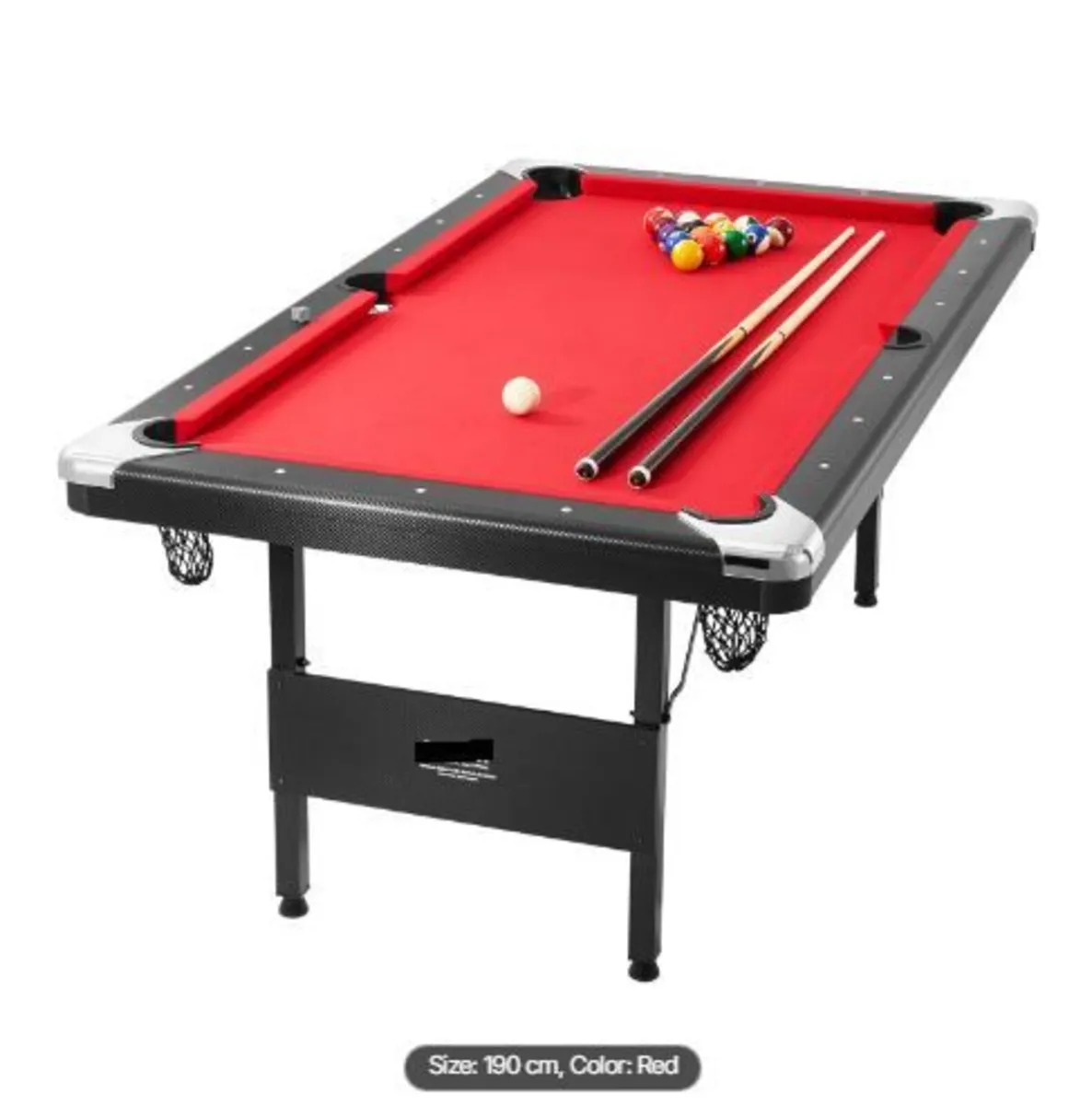 Billiards Table, 192 cm Pool Table, - Image 1