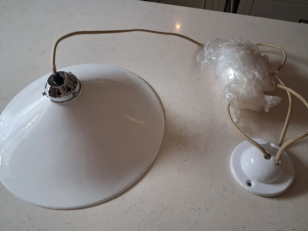 Rise and fall pendant lamp - Image 1