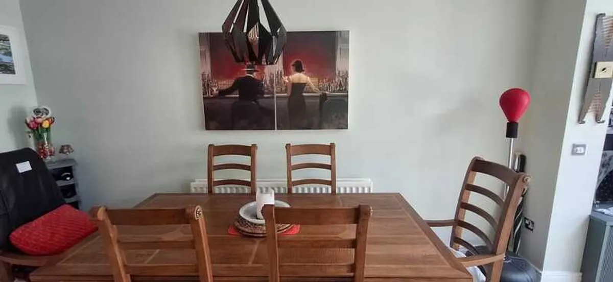 Evening Lounge Canvas by Brent Lynch Art - Image 3