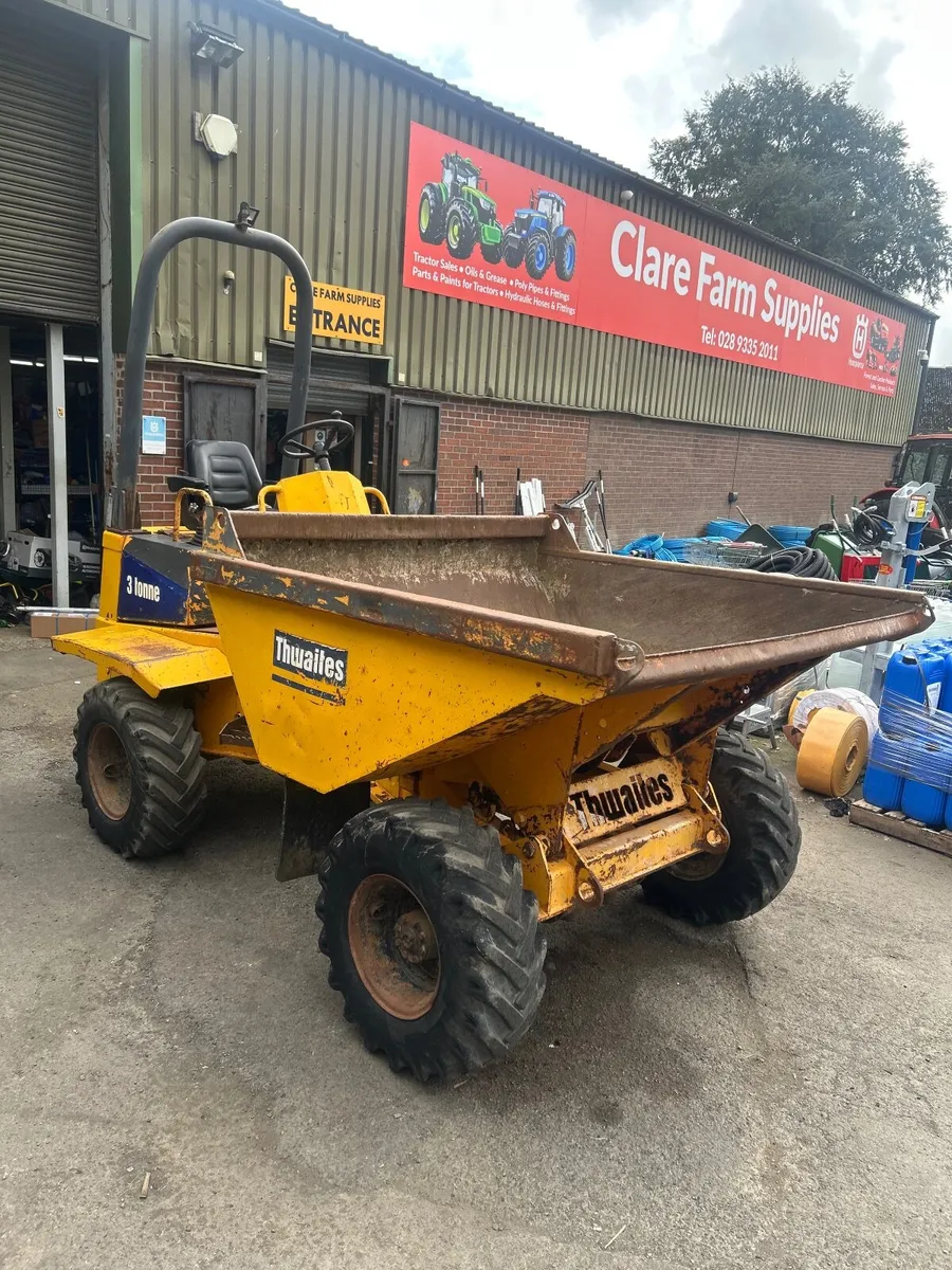 Twaites 3 Tonne Dumper - Image 1