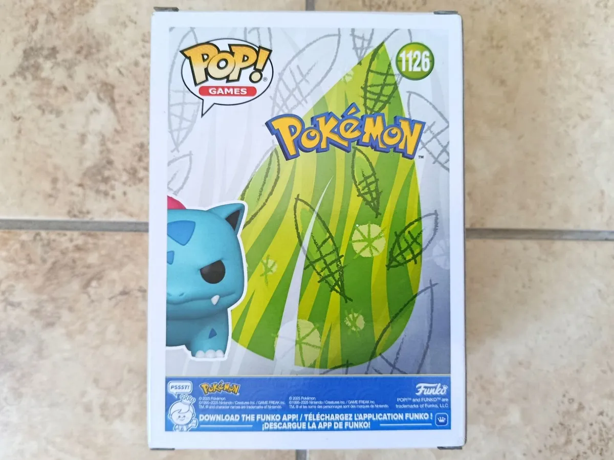 Funko Pop Pokemon Ivysaur # 1126 Vinyl Figure - Image 2