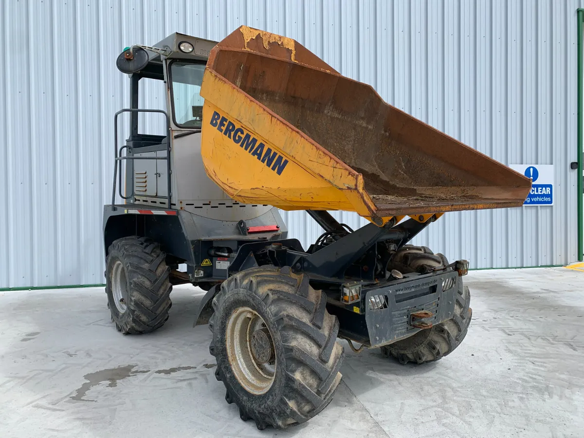 2017 BERGMANN 6T SWIVEL DUMPER FOR AUCTION - NAAS - Image 4