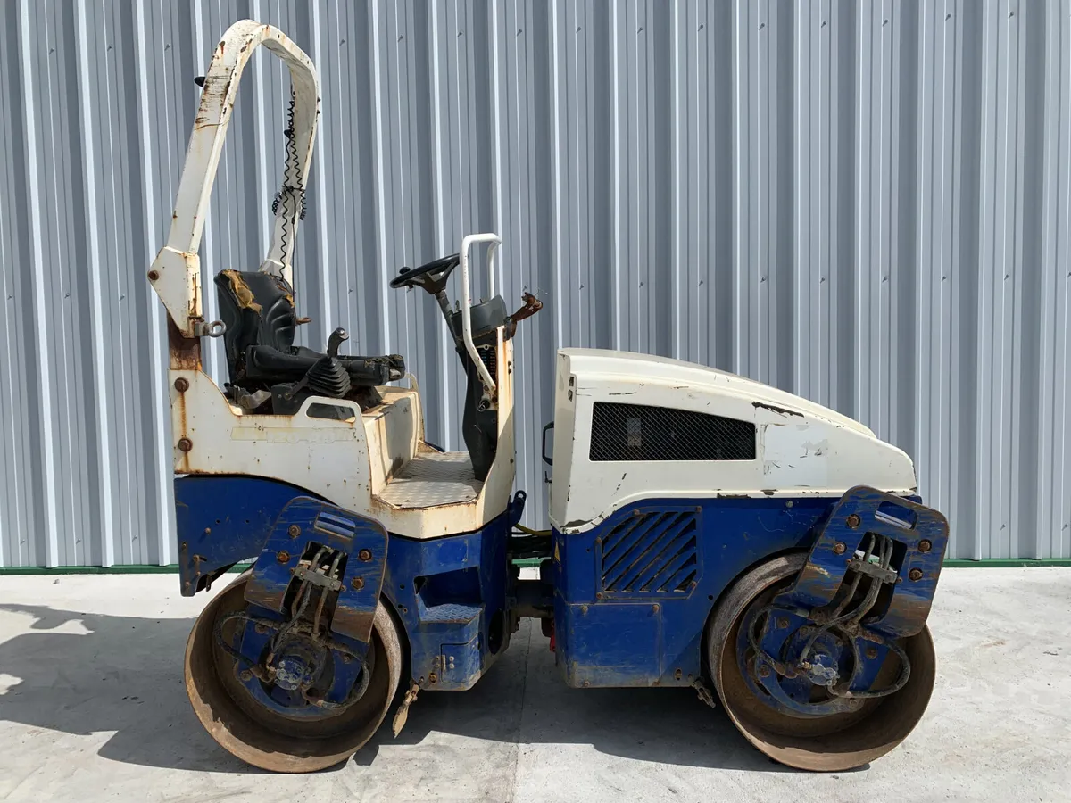 2006 BOMAG BW120AD-4 TWIN DRUM ROLLER FOR AUCTION - Image 3