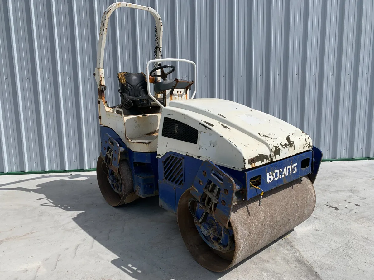 2006 BOMAG BW120AD-4 TWIN DRUM ROLLER FOR AUCTION - Image 4