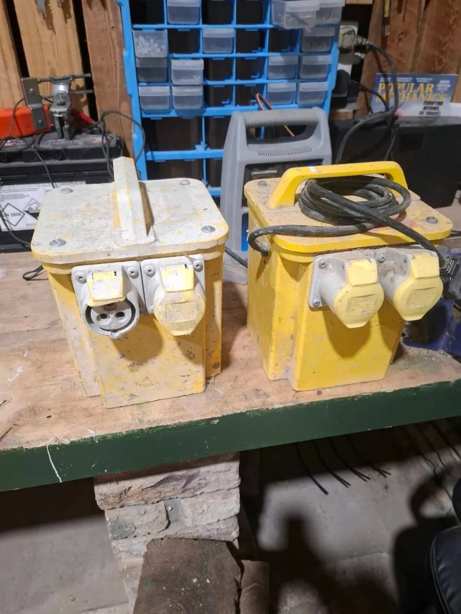 Pair of 110v Transformers - Image 1