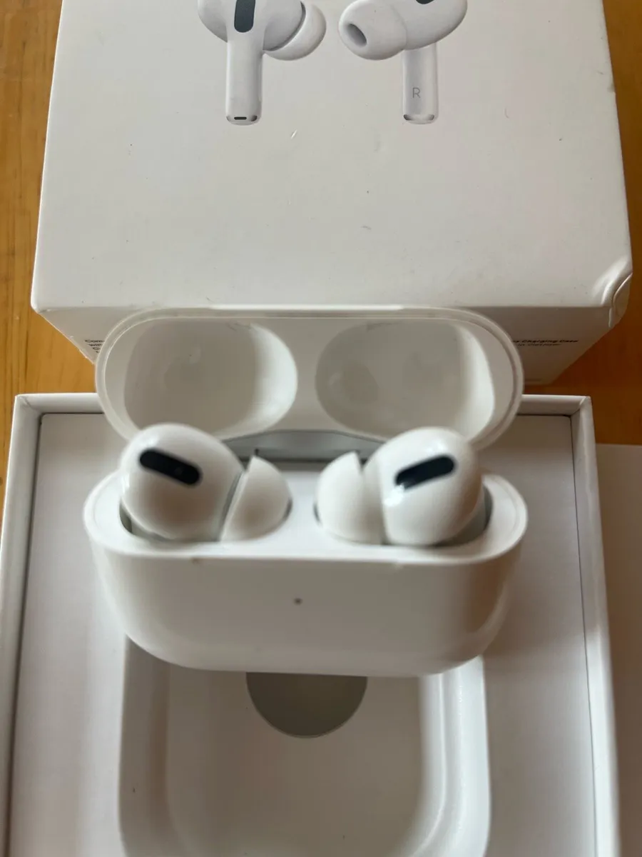 Genuine Apple AirPods Pro 1 & Wireless Case & Box - Image 3