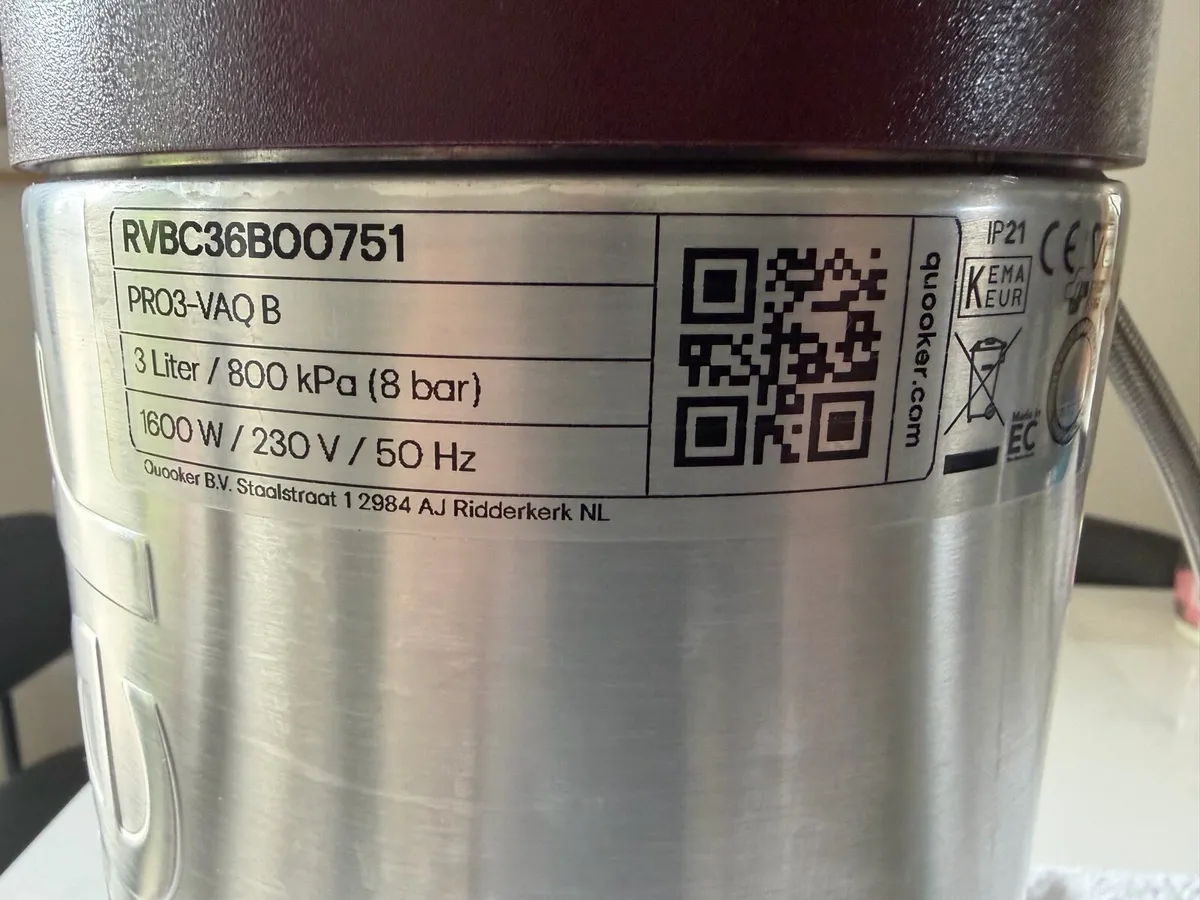 Quooker Flex 3-in-1 boiling water tap(chrome) - Image 3