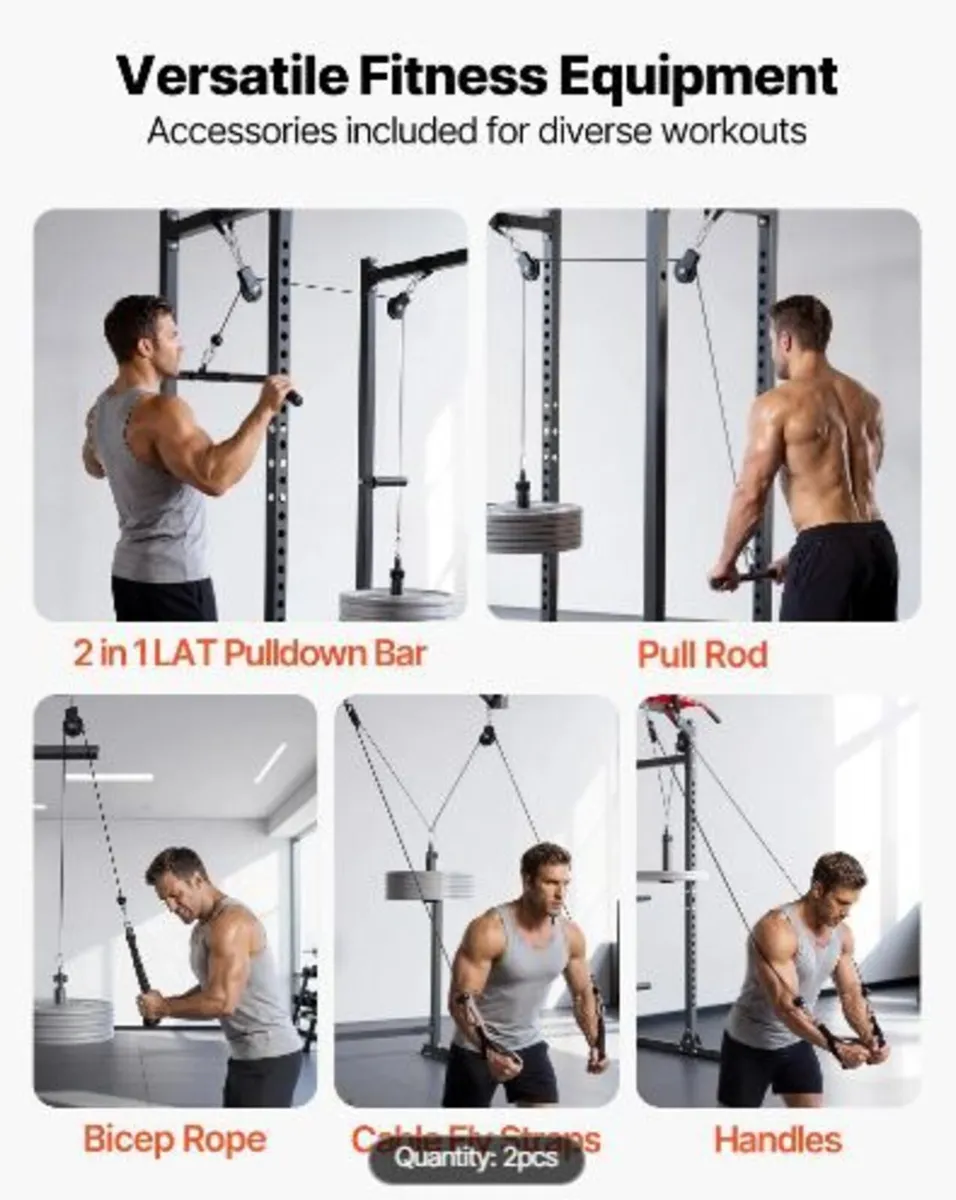Pulley System, 2 PCS LAT and Lift Pulley - Image 2