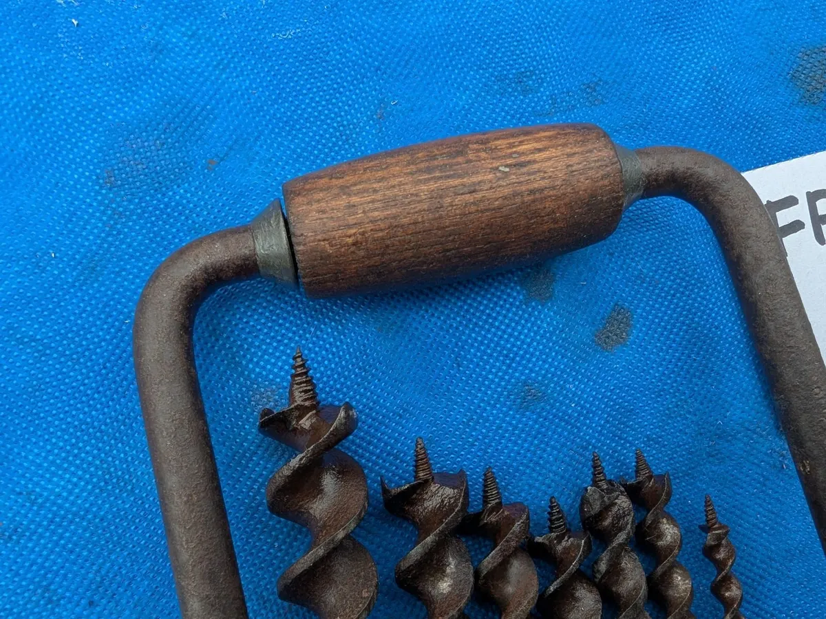 Carpenters Brace & Jennings bits - Image 2