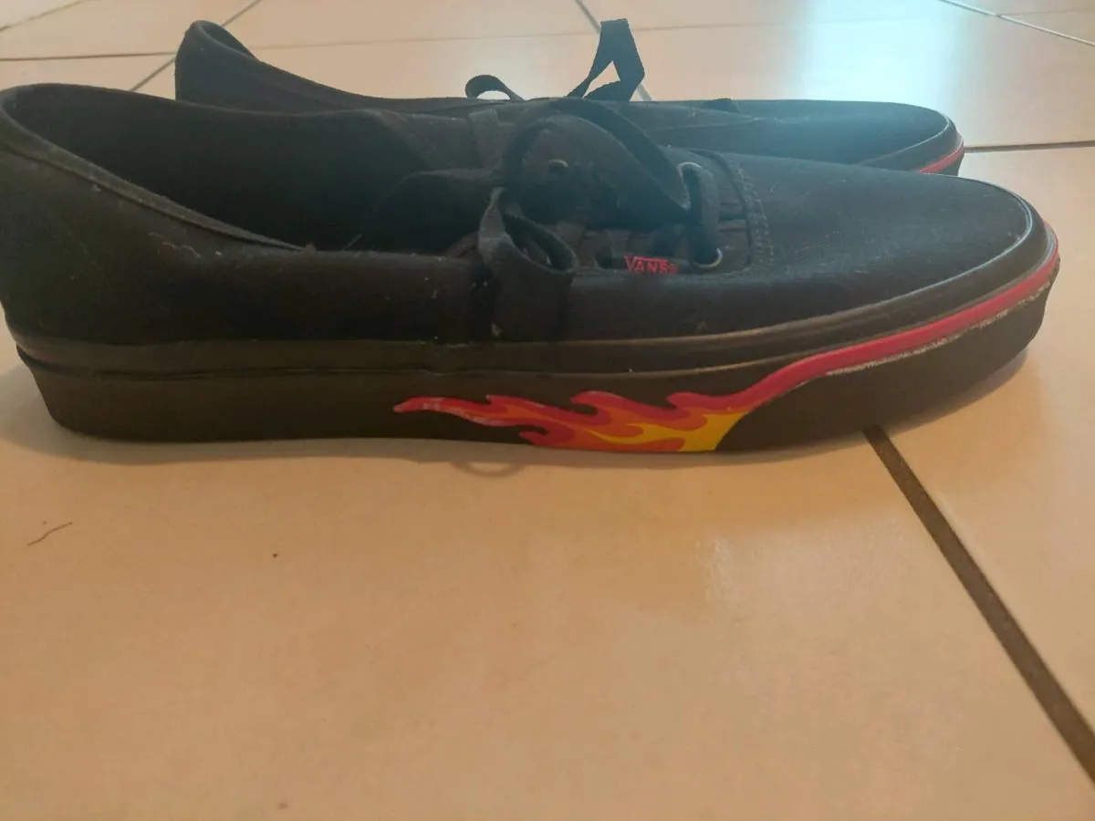 Mens Vans Flame trainers - Image 3
