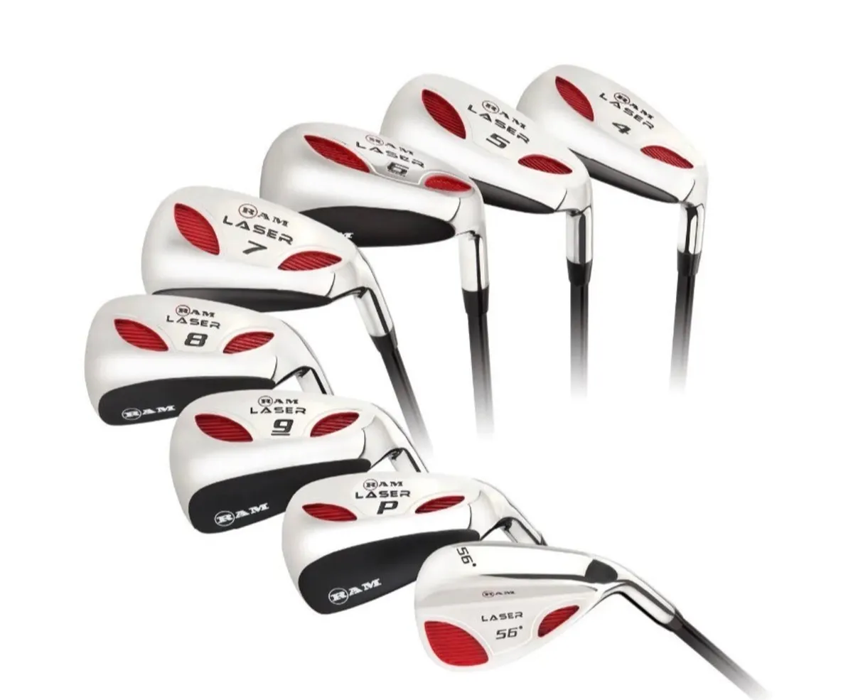 NEW Ram Laser Men’s Hybrid Irons Golf Clubs Set - Image 1