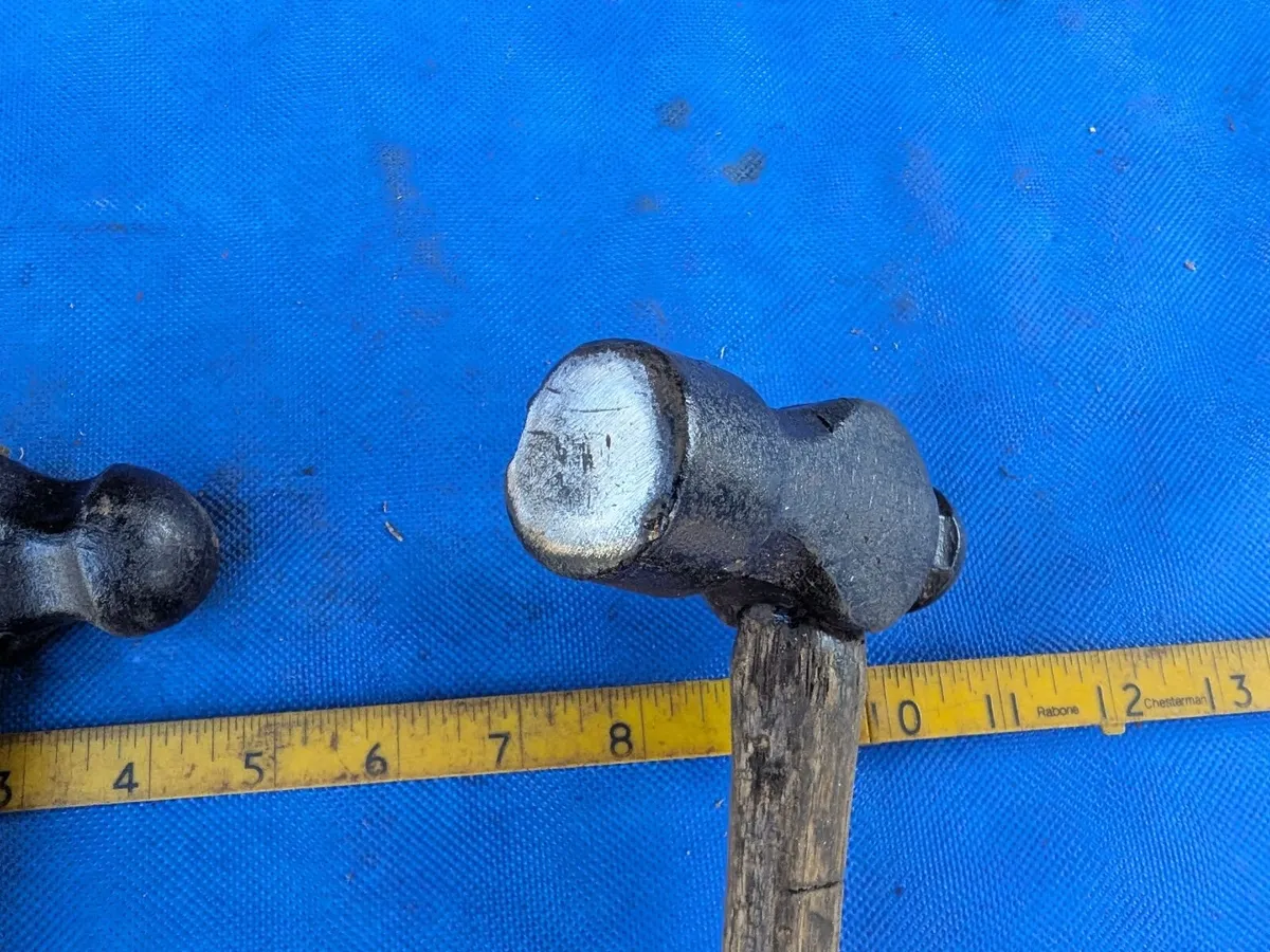 Pair of Ball Pein Hammers - Image 3