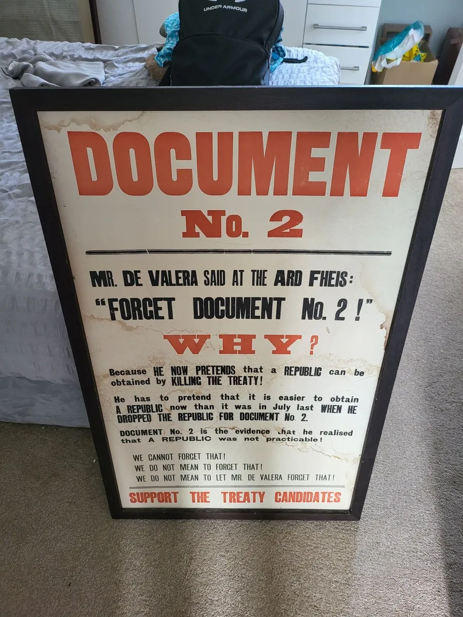 Irish historic poster - Image 1