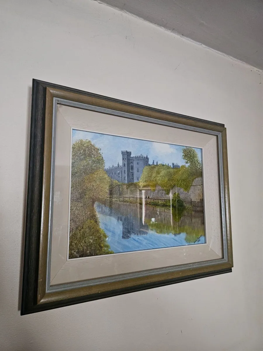 Picture Oil on Canvas - Image 1