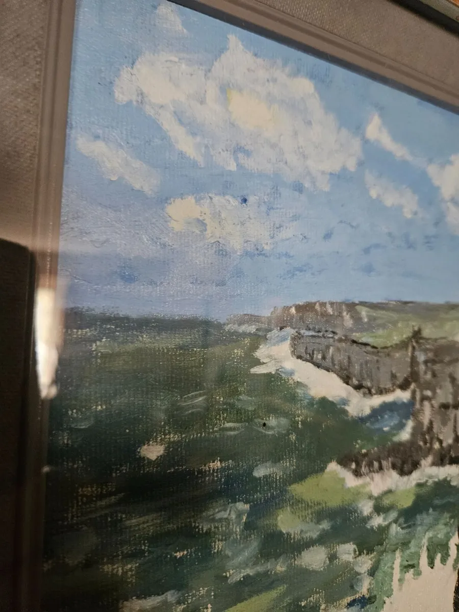 Picture Oil on Canvas - Image 3