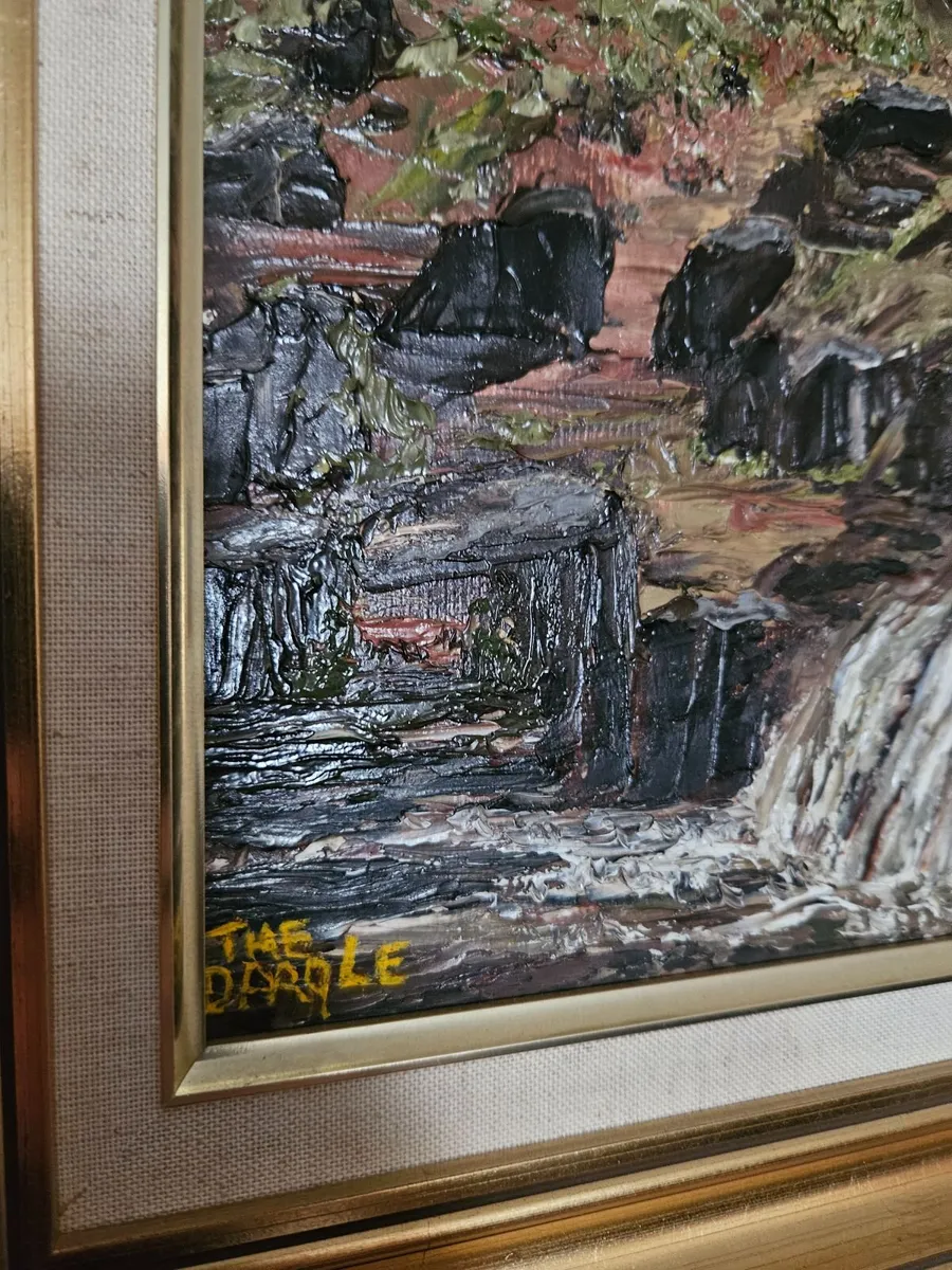 Picture Oil on Canvas - Image 3
