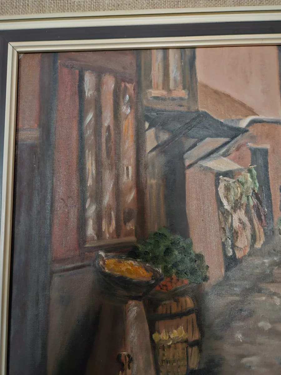 Picture Oil on Canvas - Image 2
