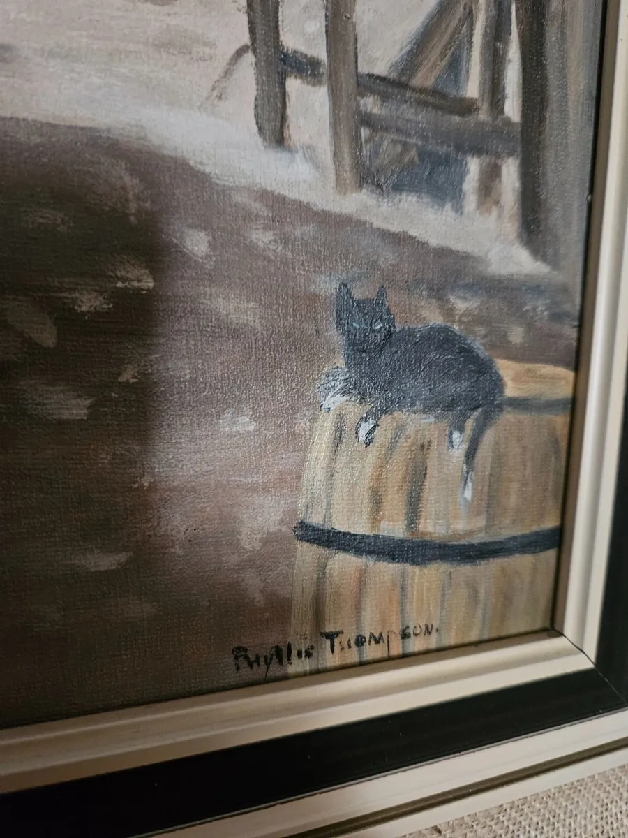 Picture Oil on Canvas - Image 3