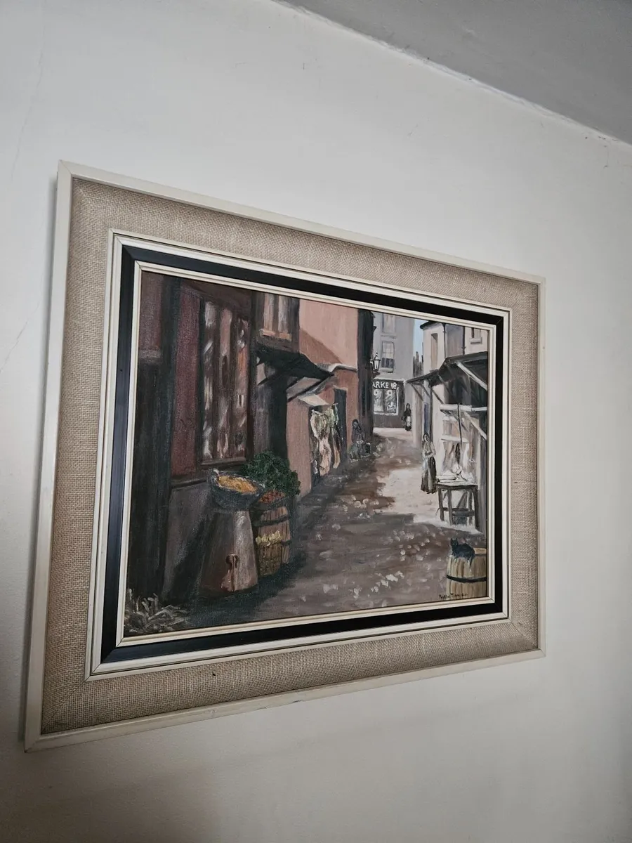 Picture Oil on Canvas - Image 1