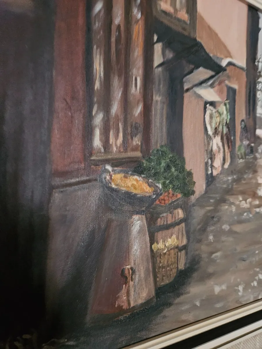 Picture Oil on Canvas - Image 4