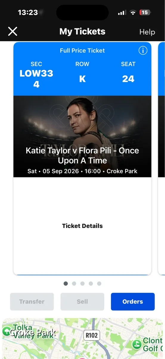 Sport tickets