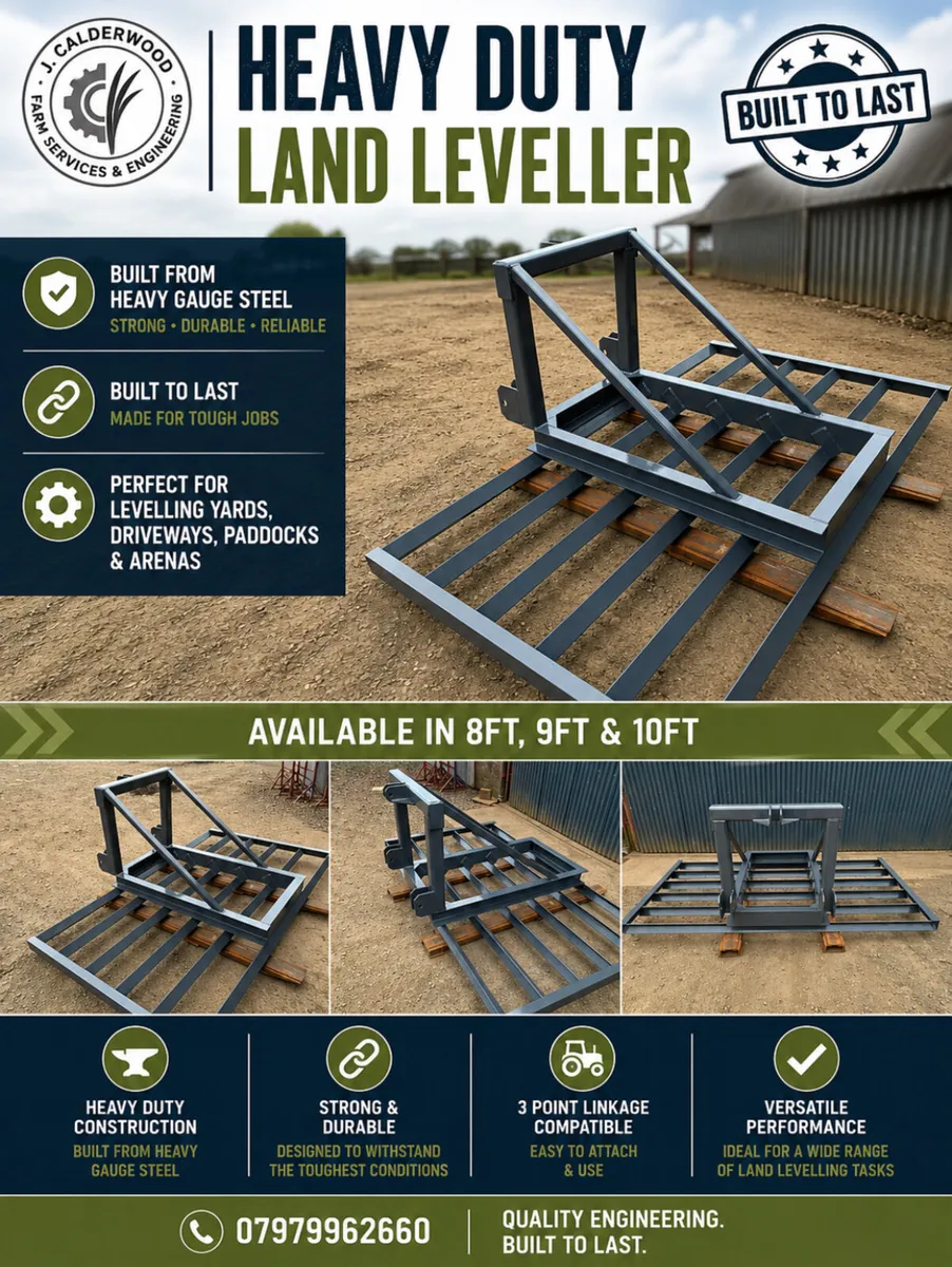 Heavy Duty Land leveller - Image 4