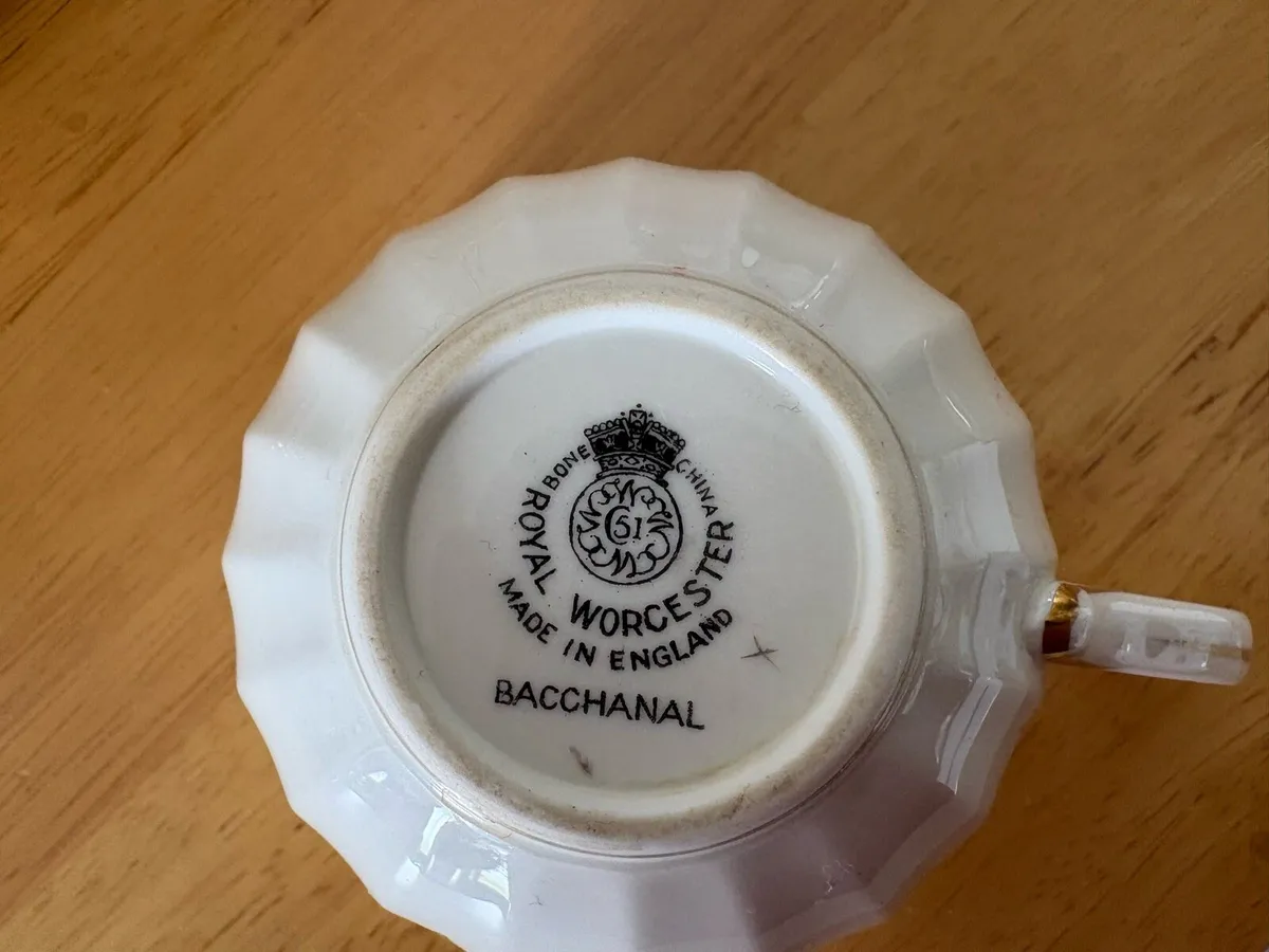22 x Royal Worcester Tea Set - Image 3