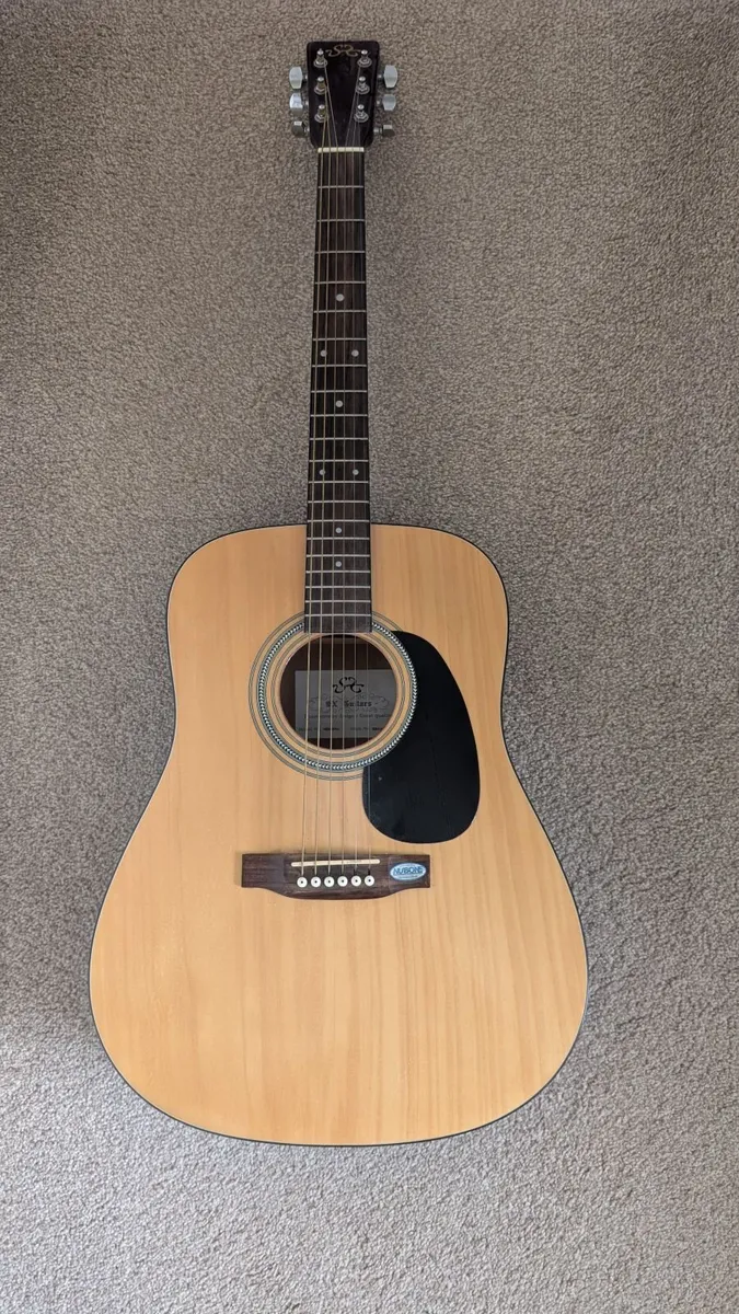 SX Guitars MD160/NA Acoustic Guitar - Image 1