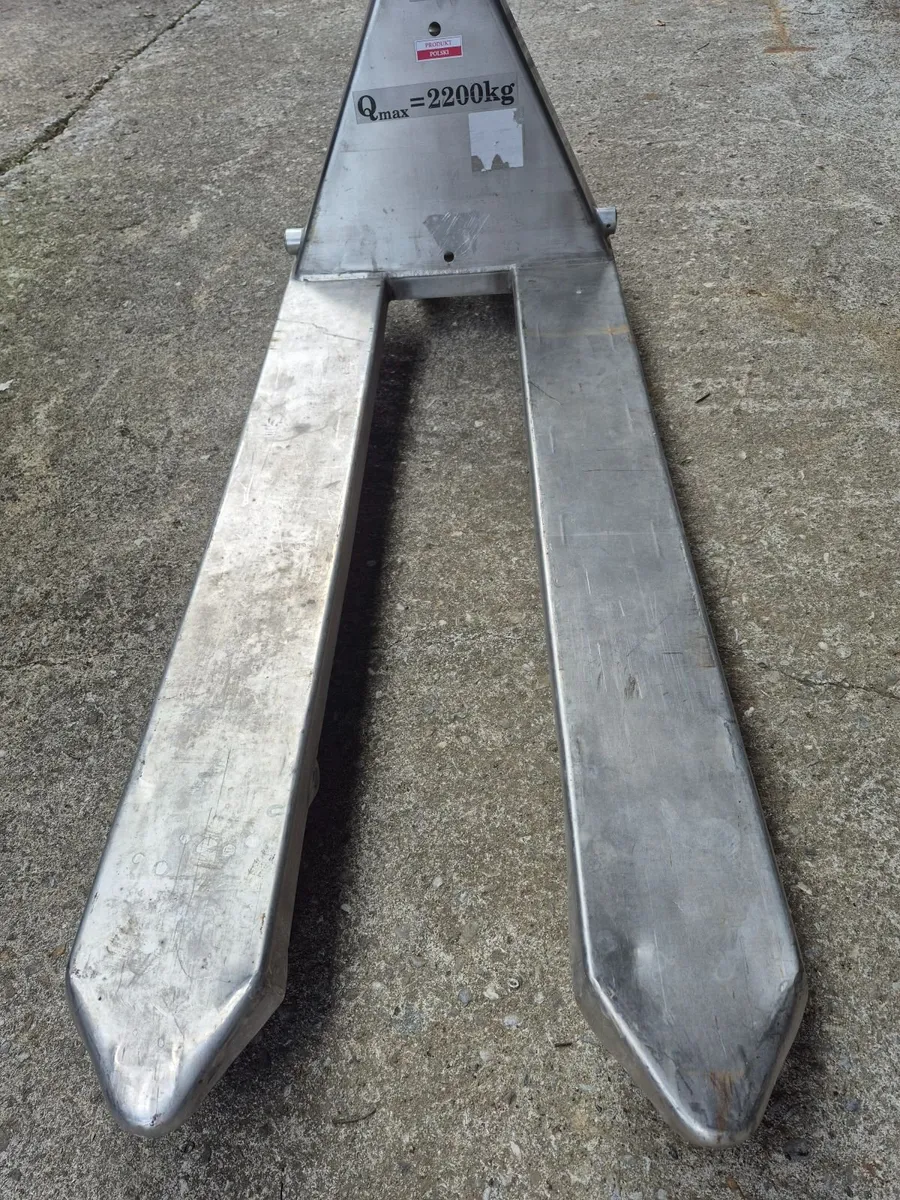 Stainless steel pallet truck - Image 3