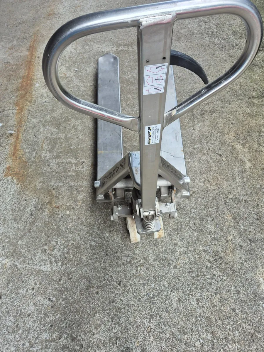 Stainless steel pallet truck - Image 4