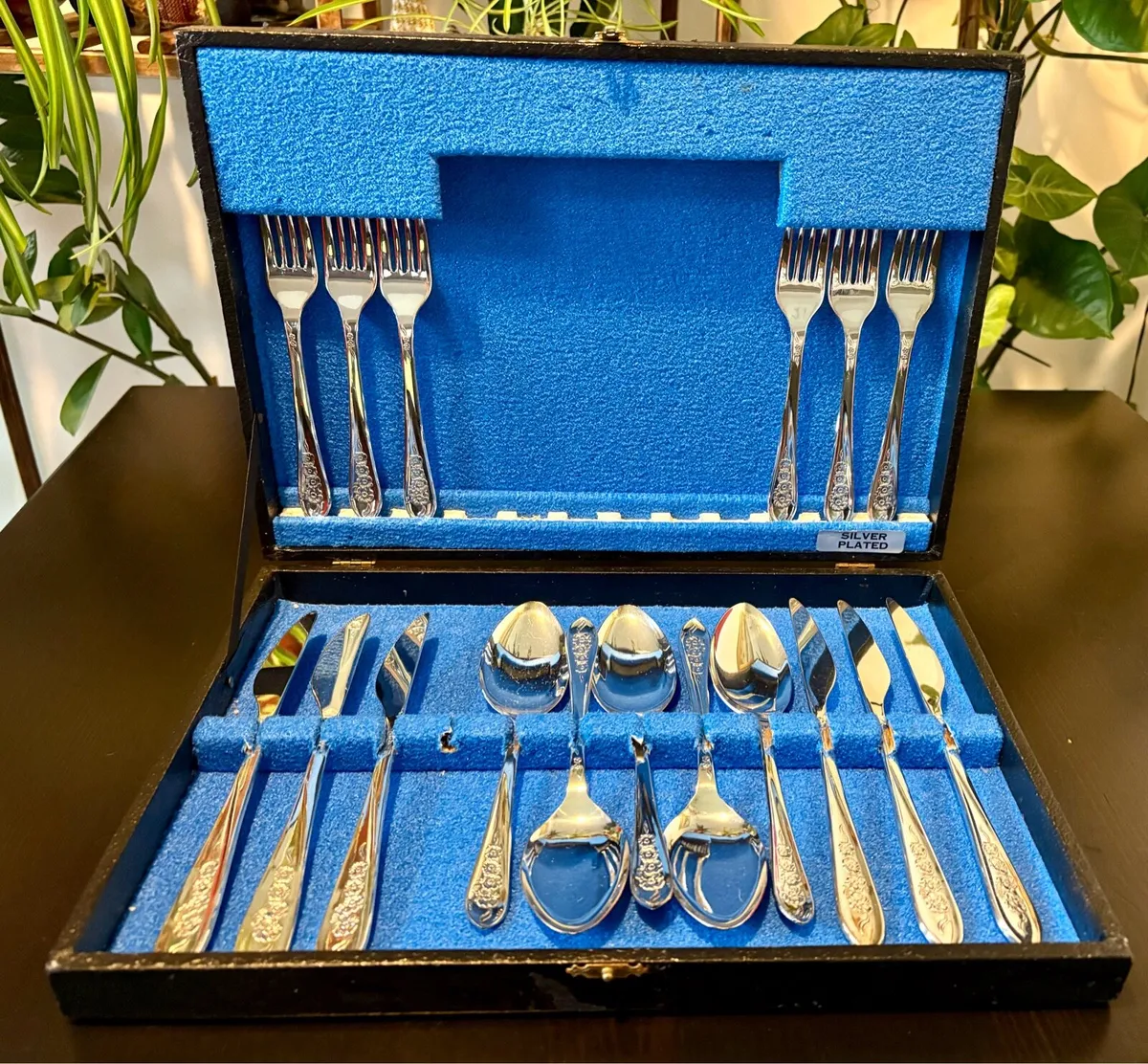 Sliver Plated Cutlery Set - Image 1