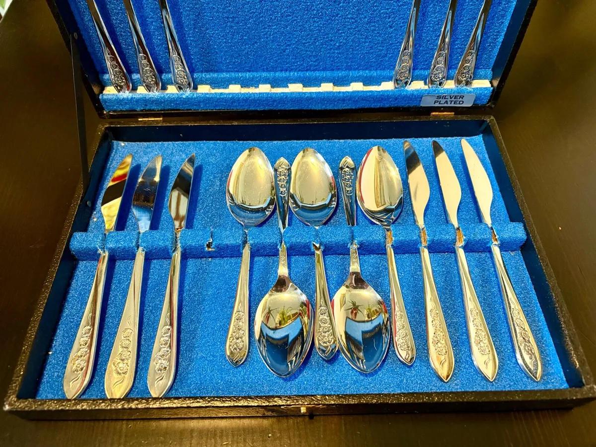 Sliver Plated Cutlery Set - Image 3