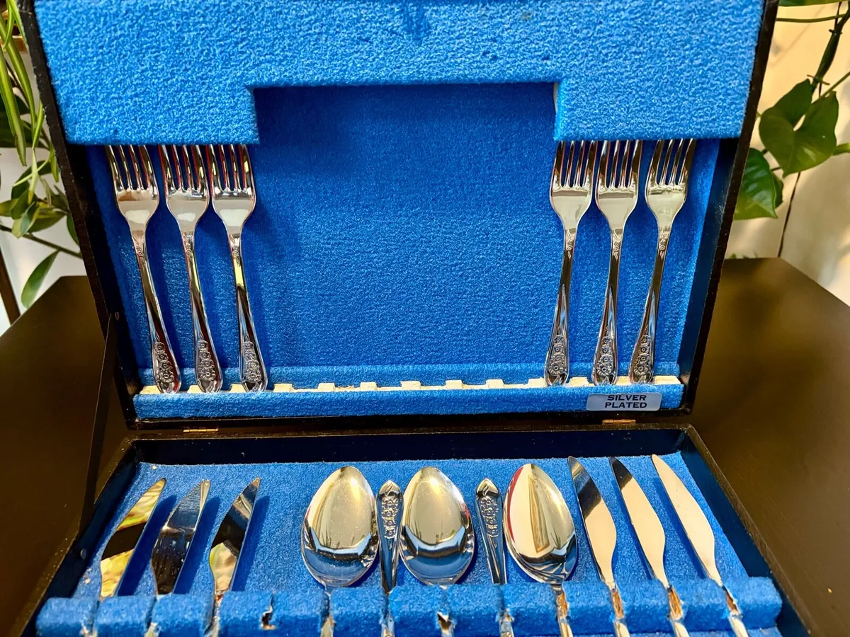 Sliver Plated Cutlery Set - Image 4