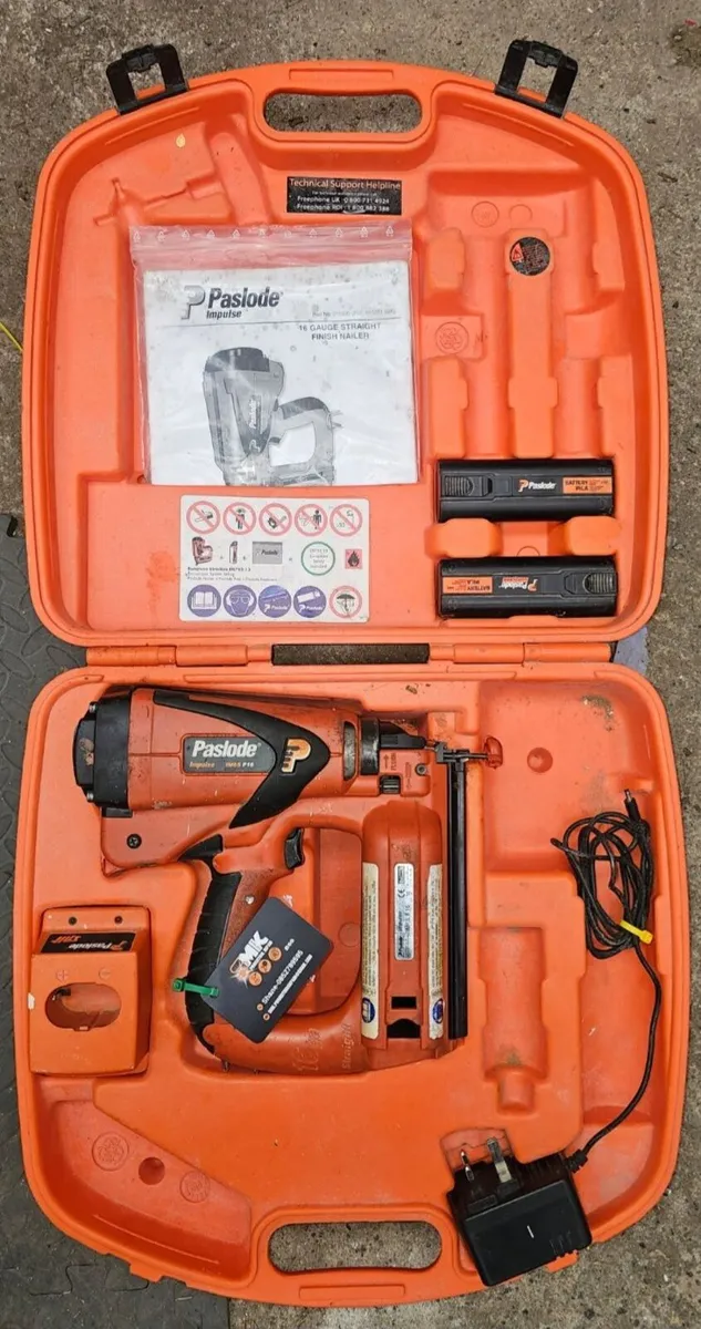 Paslode 2nd fix pinner €350