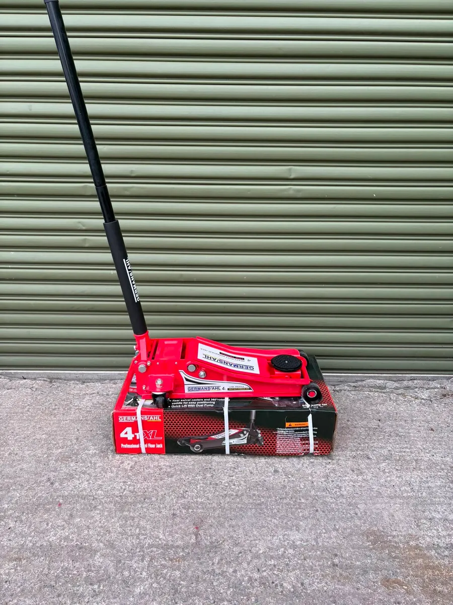 Brand New 4 Ton Ultra Low Profile Trolley Jack - Image 1