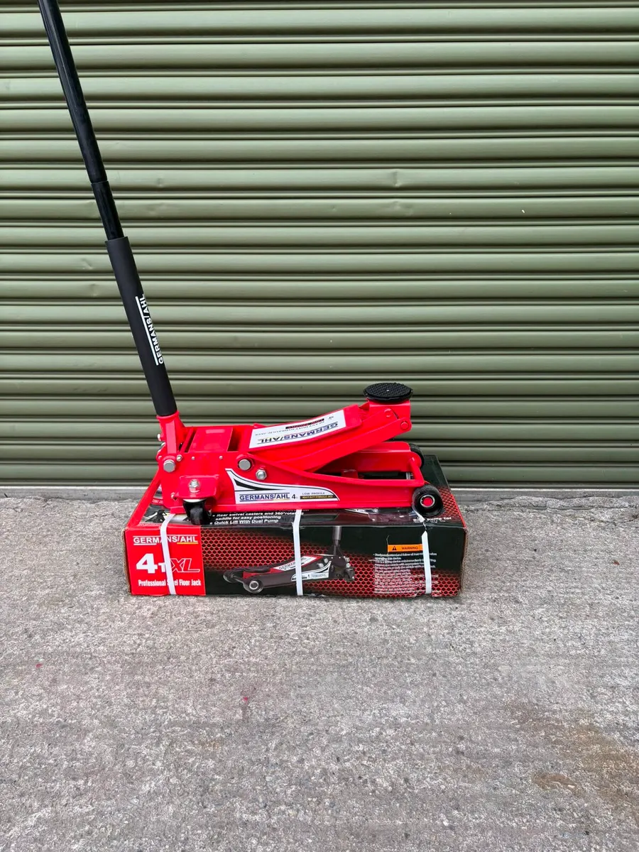 Brand New 4 Ton Ultra Low Profile Trolley Jack - Image 2