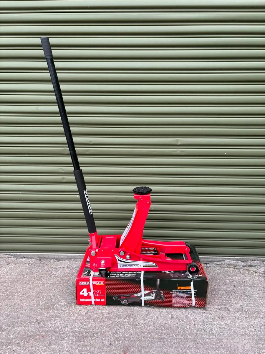 Brand New 4 Ton Ultra Low Profile Trolley Jack - Image 3