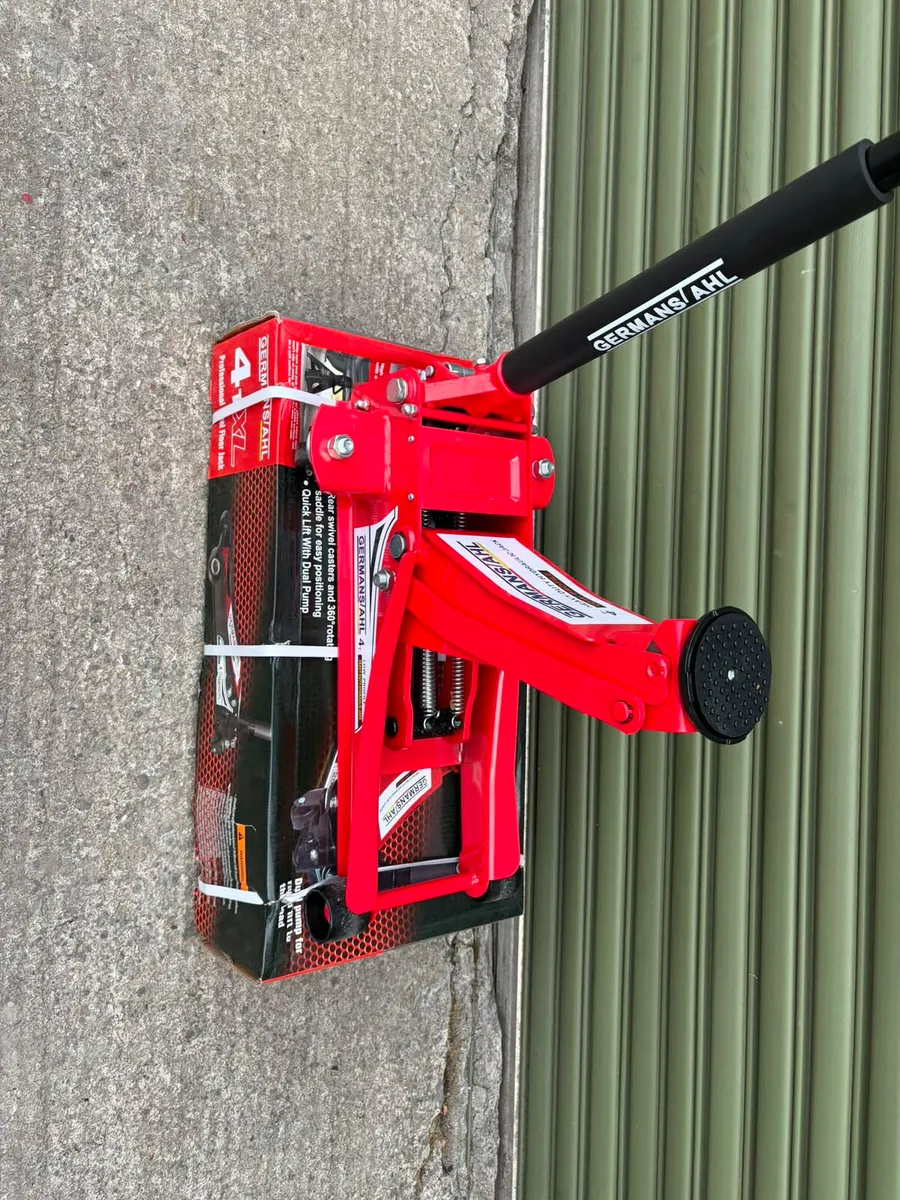 Brand New 4 Ton Ultra Low Profile Trolley Jack - Image 4
