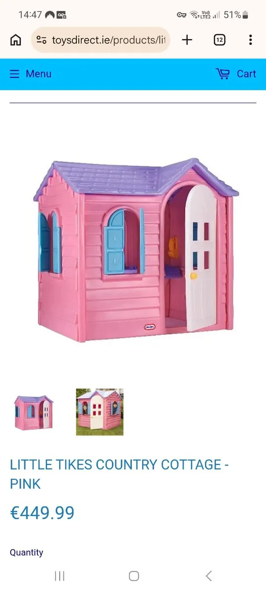Little Tykes Playhouse - Image 1