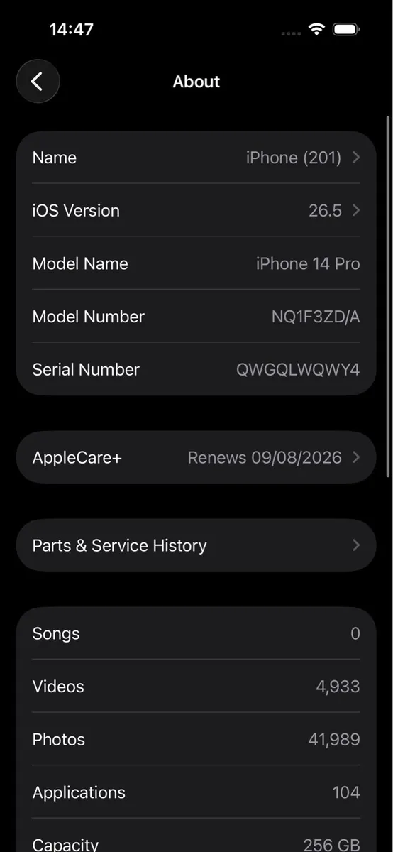 iPhone 14 Pro 256GB - Image 2