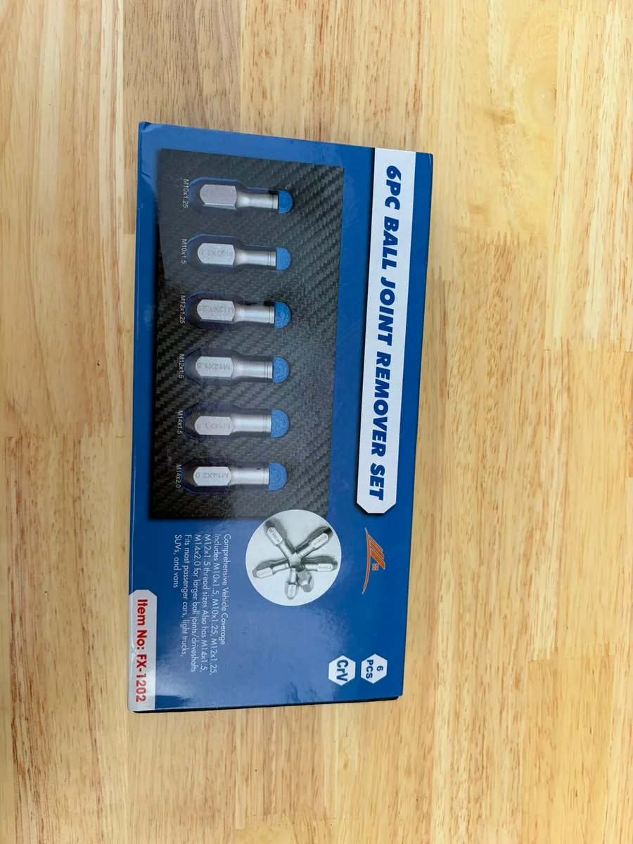 Brand New 6pc Ball Joint Remover Adapter Set Cr-V - Image 3
